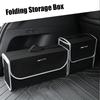 Car Trunk Large Anti Slip Compartment Storage Box Folding Organizer Tool For Mercedes-Benz AMG C500 C200 C300 A B C E GLA CLA GLK GL ML GLE W204 W205