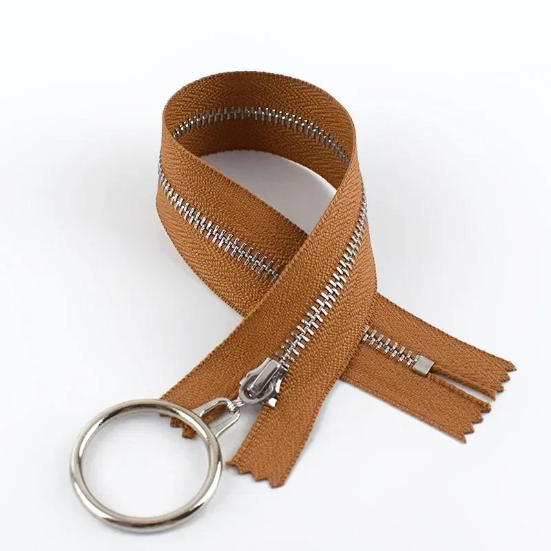 5 Stück Meetee Metallreißverschluss zum Nähen 3# 15-30cm Endlosreißverschluss Verschluss Tasche Geldbörse Dekorative Reißverschlüsse Reparatur DIY Bekleidungszubehör