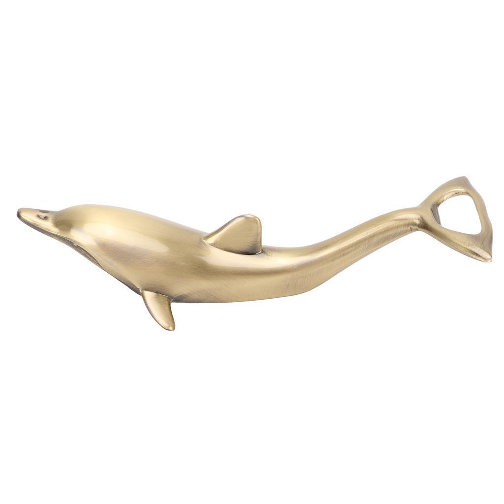 Bottle Opener Exquisite Dolphin Shape Rust Resistant Anti Slip Grip Small Size Bottle Can Opener