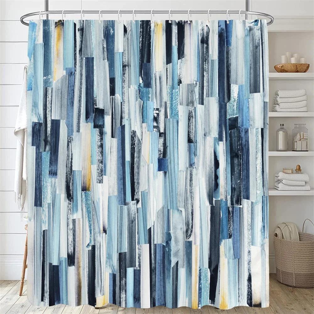 

Small Fresh Floral Leaves Flowers Shower Curtain Bathroom Waterproof Polyester Multi-Size 3D Print Curtains For Bathroom Shower W60H190(CM)-1 Pcs