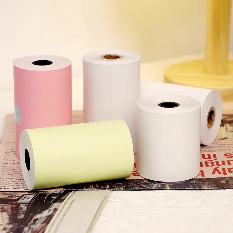 Detong DP30S Colorful Thermal Receipt Paper for Cash Registers (Blue, Red, Yellow)