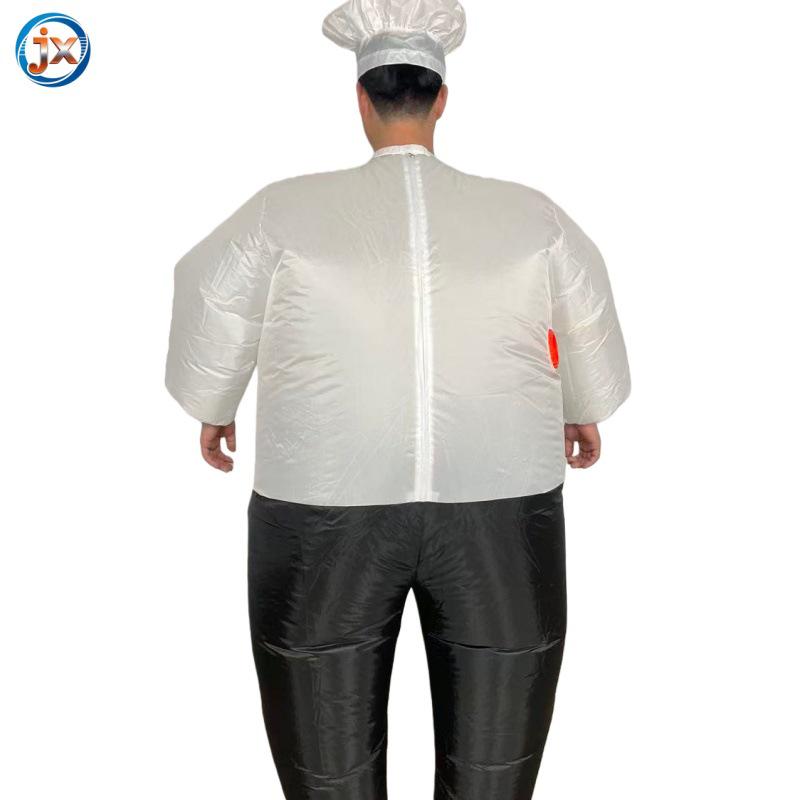 Cross-border Christmas Party Inflatable Fat Chef Costume