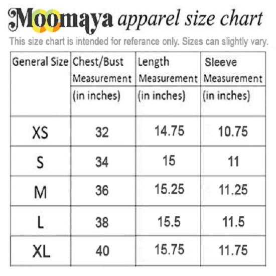 Moomaya Women  S Printed Crop Top, One Shoulder Cotton Casual Summer Top