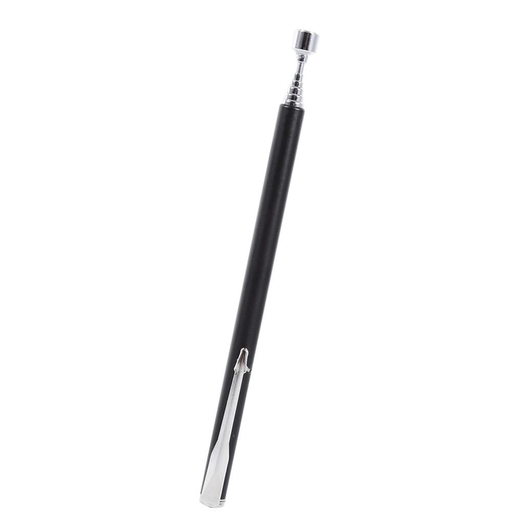 Tragbarer, teleskopischer, einfacher magnetischer Pick-Up-Stab-Stick, der Magnet-Handheld-Werkzeug ausdehnt, Silber