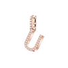 Swarovski Plating Initial Rose Gold Charm 5437608