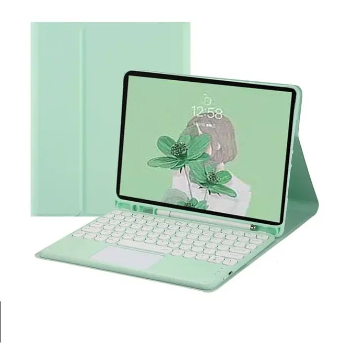 Wireless Magic Bluetooth Keyboard for IPad Air 6th Case 11 Russian Korean Hebrew Arabic Spanish Keyboard Tablet Cover Funda