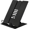 Citmage Desk Book Stand Document Holder Heavy Duty Metal Reading Stand with Book Magazine Menu iPad Music Score Speech Draft with 5 Adjustable