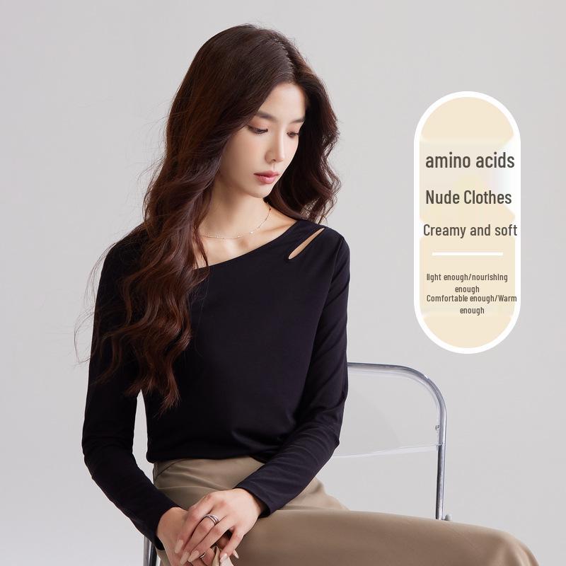 

Women s Slimming Long-Sleeve Warm Base Layer Top - New Autumn/Winter Design Extra Large