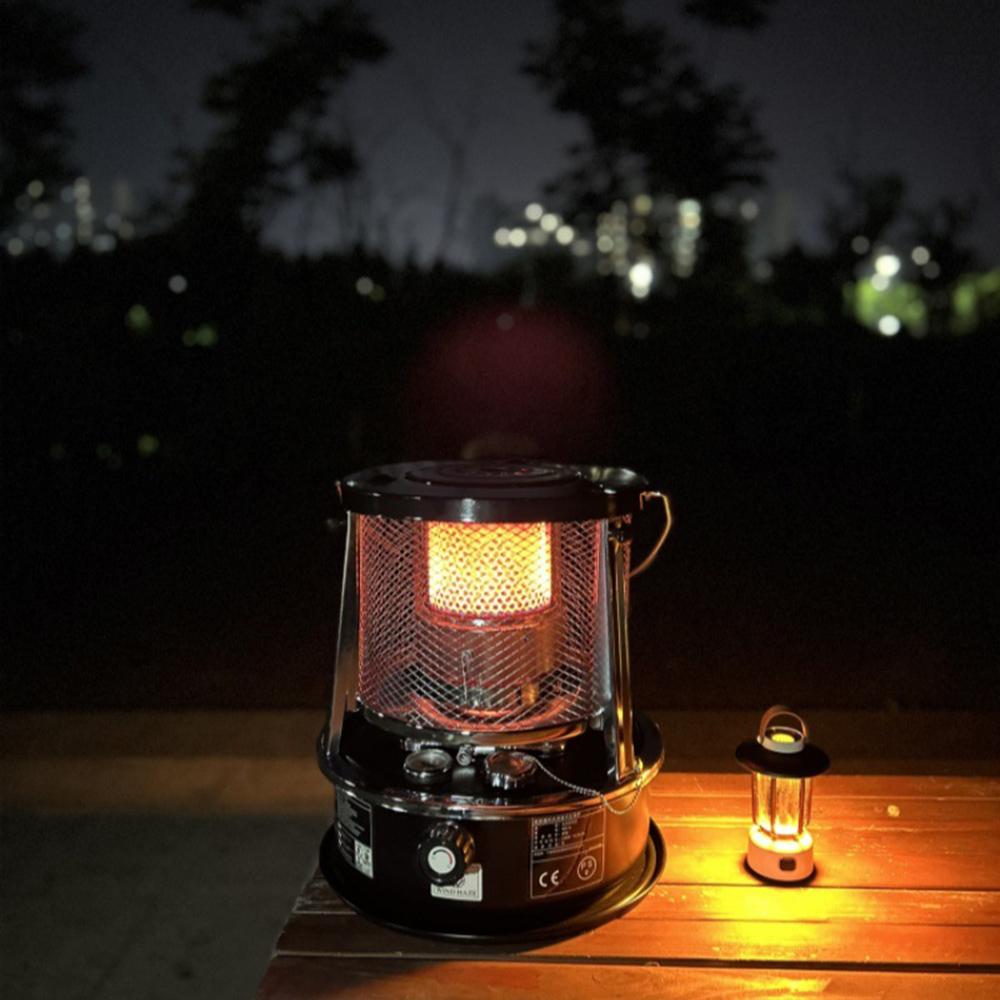 Liftable Kerosene Stove Heater Outdoor Tent Kerosene Stove Multifunctional Hiking Heating Cooking