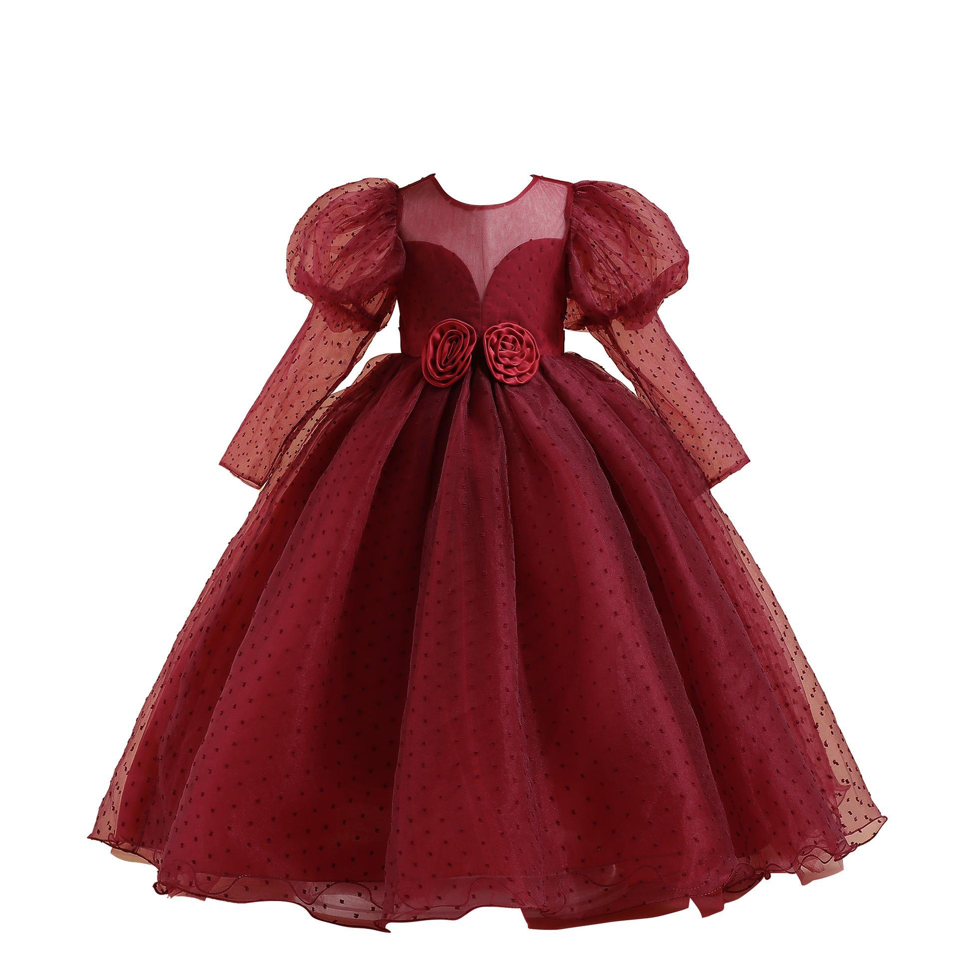 

Белые длинные детские платья подружки невесты для девочек, вечернее и свадебное платье с пайетками, одежда для девочек, платье принцессы для детей 4, 10, 12 лет 170 малиновый