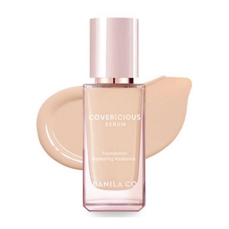 

BANILA CO Covericious Serum Foundation 30mL – Lightweight Glow Finish Liquid Foundation, 5 Shades 23 Medium