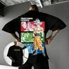 Dragon Ball Anime Grafik T-Shirt Baumwolle Kurzarm Lässig Streetwear Sommer T-Shirt Herren Damen Goku Vegeta Majin Buu Druck Y2k Oberteil