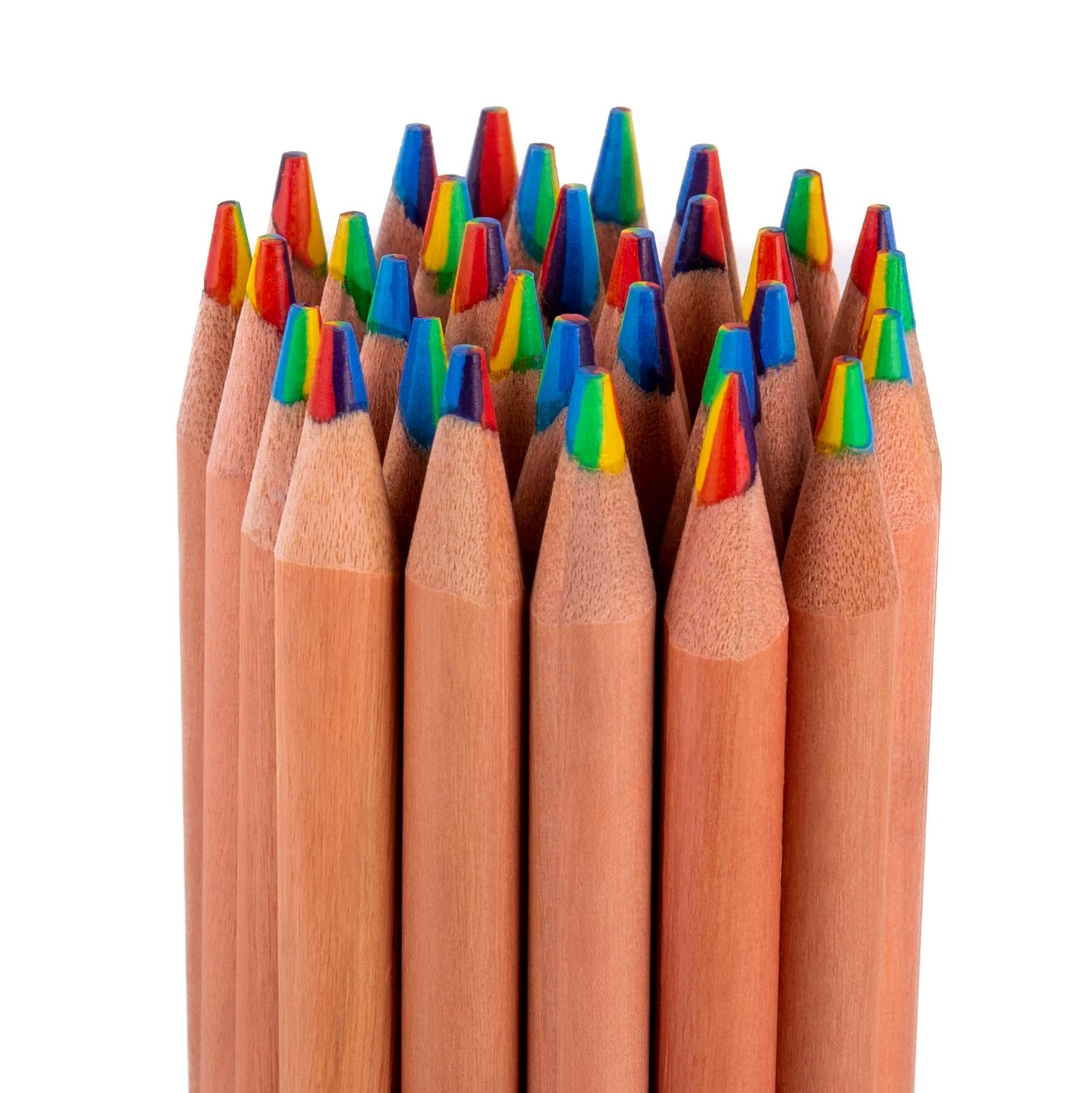 12 Creative Rainbow Gradient Markers 12pcs sharpen