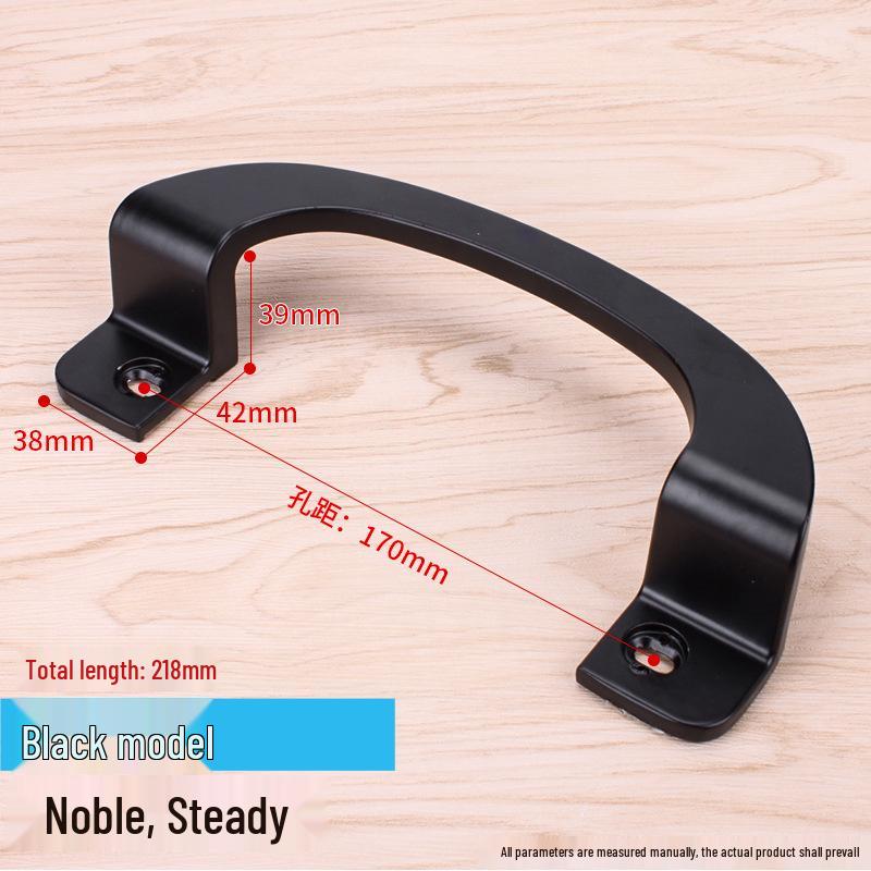 Manípulo Grande para Porta de Correr em Liga de Alumínio Dinggu - Montagem Superficial, Design Push-Pull