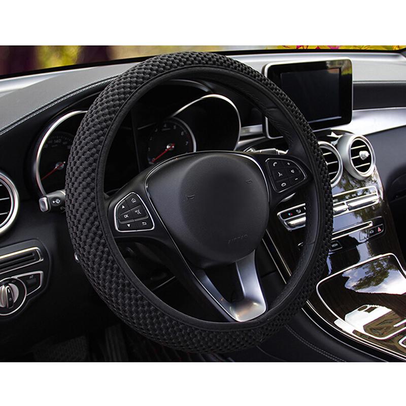 Car Steering Wheel Cover Breathability Skidproof Auto Covers Decor Car Styling