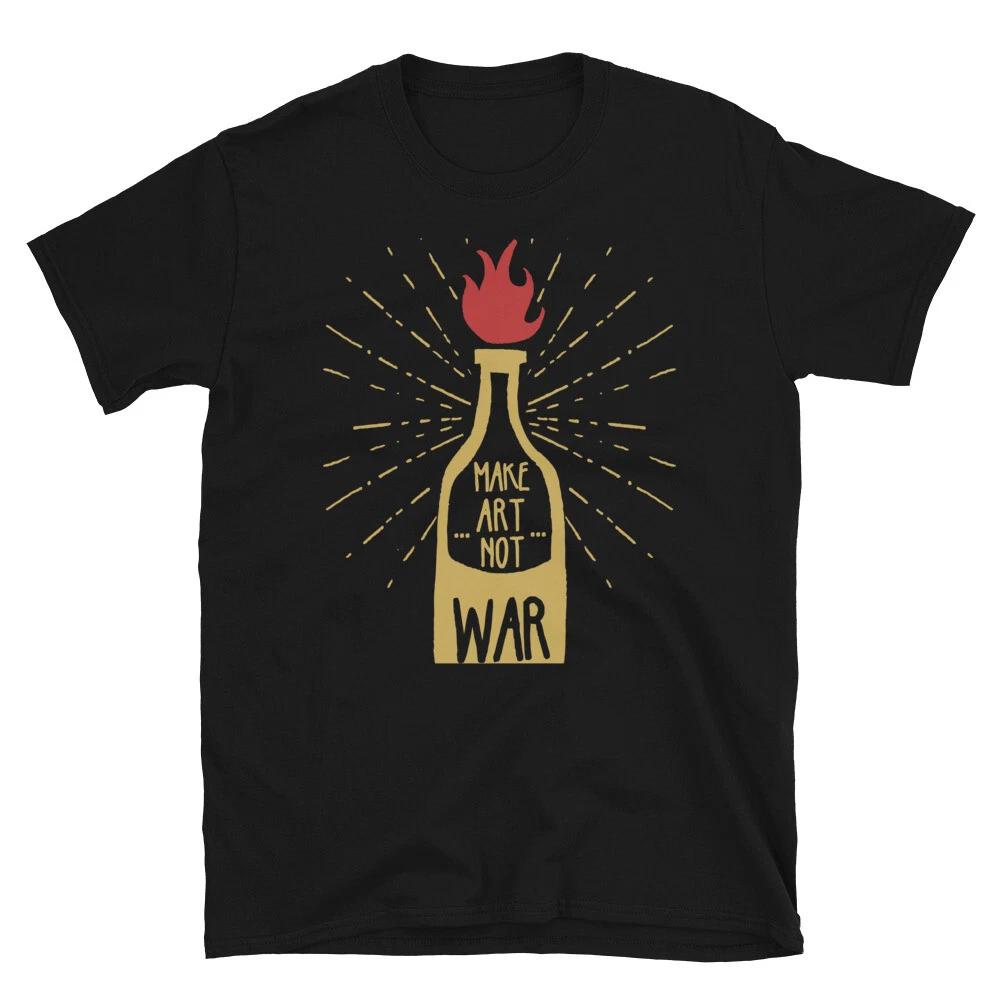 Molotov Solution Graffiti Art Protest Classic Fit T-Shirt 4XL