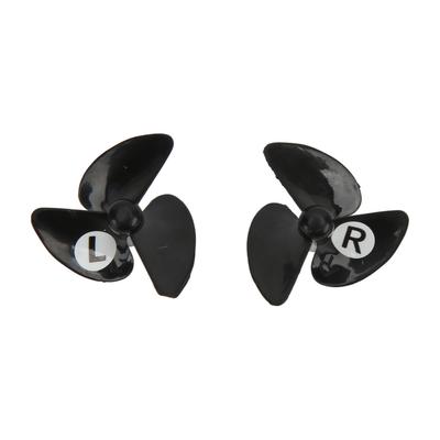 2Pcs RC Propeller Blade Plastic Positive Negative Assemble Heat Insulation Safe  RC Fishing