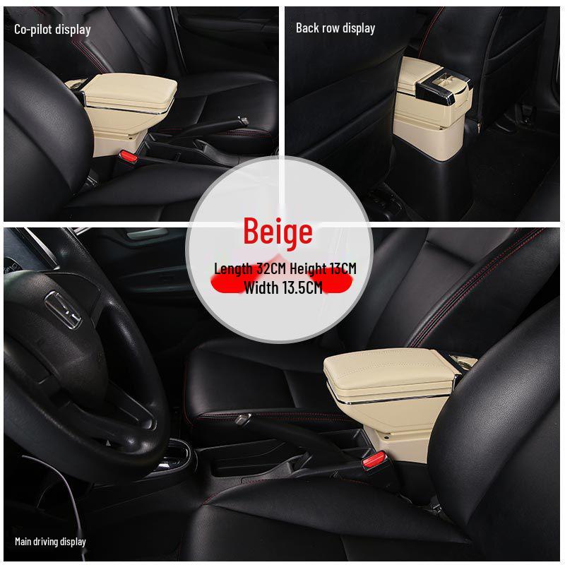 Original Central Armrest Box for 14-16 VW Golf 7: Storage & Modification Accessory