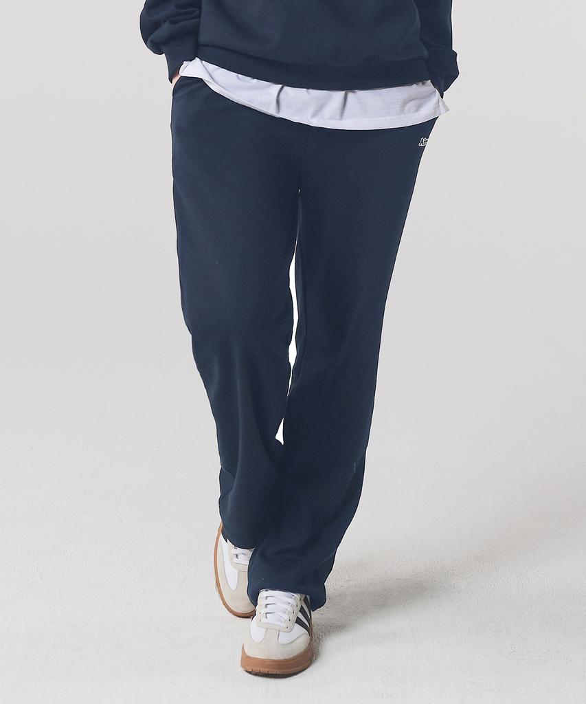 Eopeuleswi New Begin Training Wide Pants_Navy Training