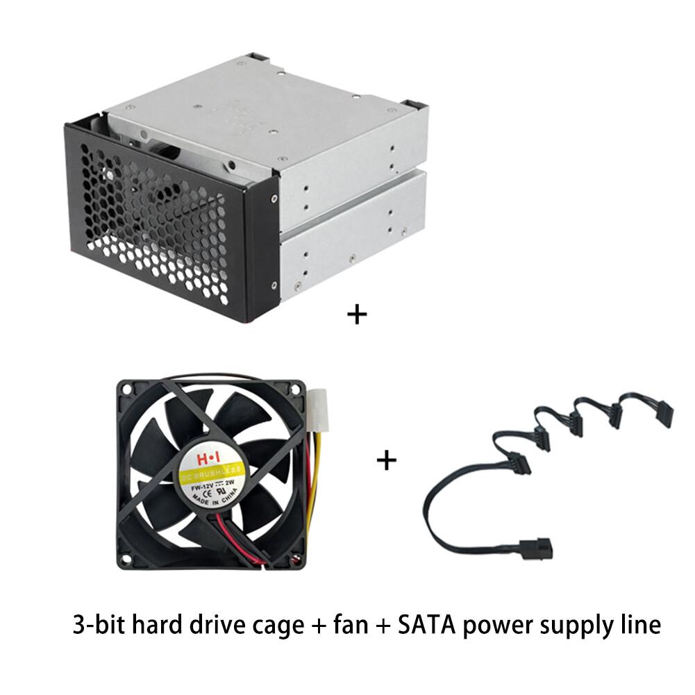 Chassis Optical Drive Bit Hard Disk Expansion Rack 3-in-1 Hard Drive Cage