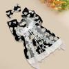 Summer Dog Dress Cute Bow Hairpin Puppy Skirt Breathable Bow-knot Lace Princess Dress Pet Cat Two-legged Clothing Puppy Costume