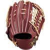 ZETT Winning Road Soft Baseball Chocolate B Size 7 All-Around Glove, B/Pastel (3732A), (BRGB33530F)