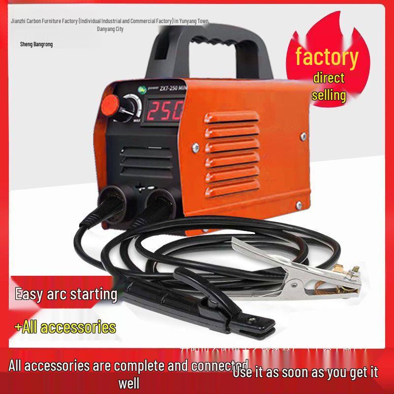 Portable 220V Electric Welder, 315A Household & Industrial-Grade Dual-Use for Construction.