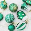 Heart Xmas Hanging Ball Set Candy Cane Merry Christmas Tree Decor  Home Xmas Decor