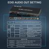 8K HDMI 2.1 Switch EARC Audio Extractor 4 in 1 Out SONOS ARC or AV Receiver SPDIF EDID HDMI Switch for Soundbar