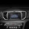 2Pcs LHD  ABS Dashboard Middle Air Conditioner Outlet Molding Decor Parts for Kia Sportage 2015- Car Decoration