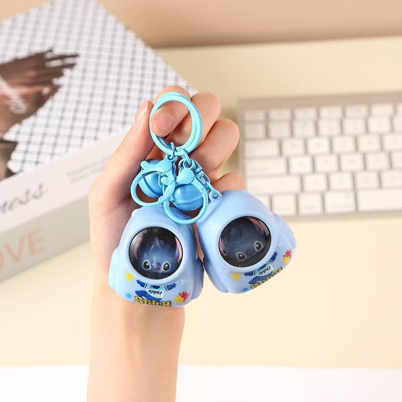 Kleiner Bär Schlüsselanhänger & Taschenanhänger mit Greifautomaten-Licht Geschenk