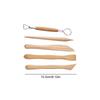 Sculpted Pottery Kit Pottery Clay Supplies Kit Accessories Wood Ceramics Carving Tool Modeling Shaping Clay Cutting Tools