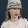 AWESOME NEEDS HANDICRAFT KNIT BLOOM HAT_FOG