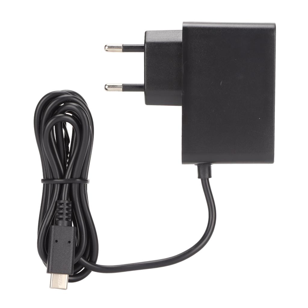 For Switch AC-adapter 5V 2.4A Utgang Type C-grensesnitt Vegglader for Switch-konsoll 100-240V EU