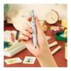 Penna a sfera gel Uni-ball One Mitsubishi Pencil, 3 colori, 0,5 mm, Blu camicia, UME3SR05.8, Tipo a scatto rotante, Inchiostro Nero/Rosso/Blu