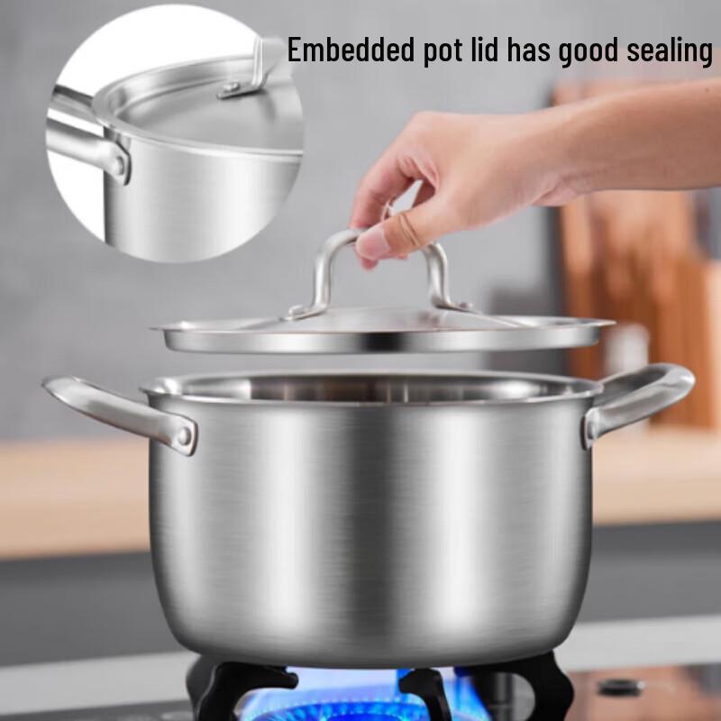 Yinbai 316 Stainless Steel Deep Soup Pot