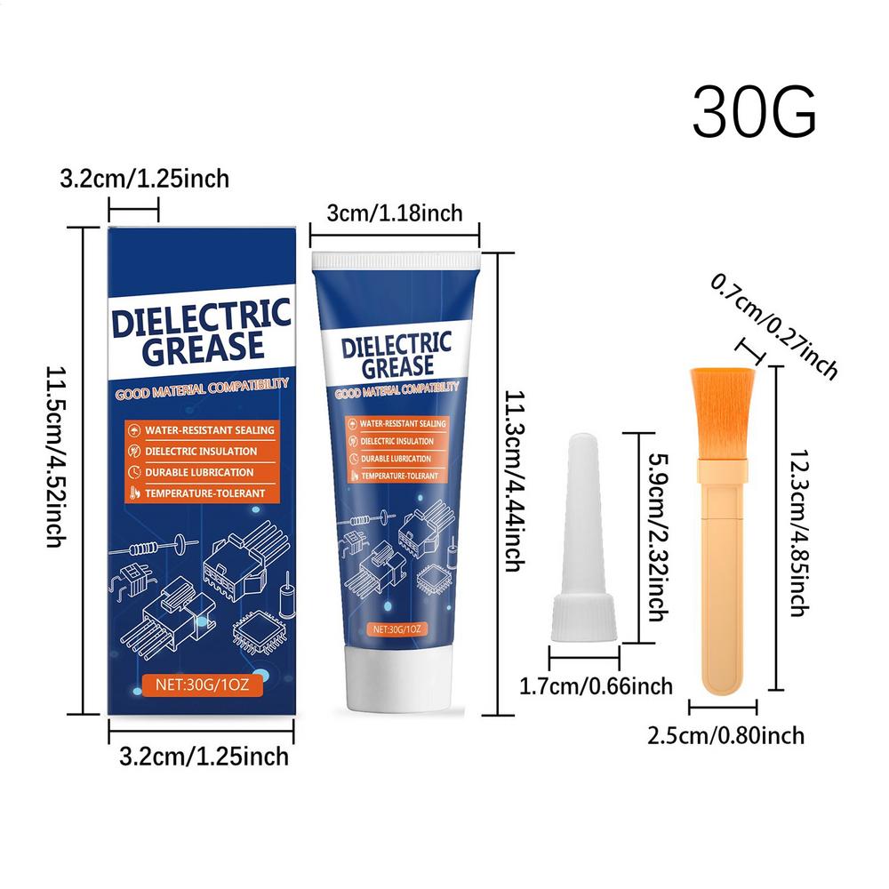 Dielectric Grease for Electrical Connectors High Performance Waterproof Dielectric Grease Marine for Trailer RV Truck Sedan