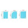 3PCS/Lot Cream Scraper Smoother DIY Cake Decorating Fondant Pastry Cutters Molds Kitchen Scrapers Baking Spatulas Tools