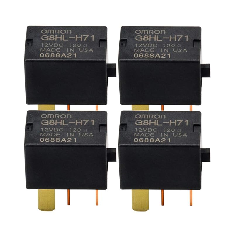 Комплект из 4 штук реле G8HL-H71 AC и стартера 39794-SDA-A03 39794-SDA-A05 Совместимо для Crosstour CR-V CR-Z Element ight Odyssey Pilot Acura TL TSX MDX 4