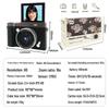 HD Pixel Flip Screen Digital Camera for Students - Phone Uploadable, Retro CCD Style