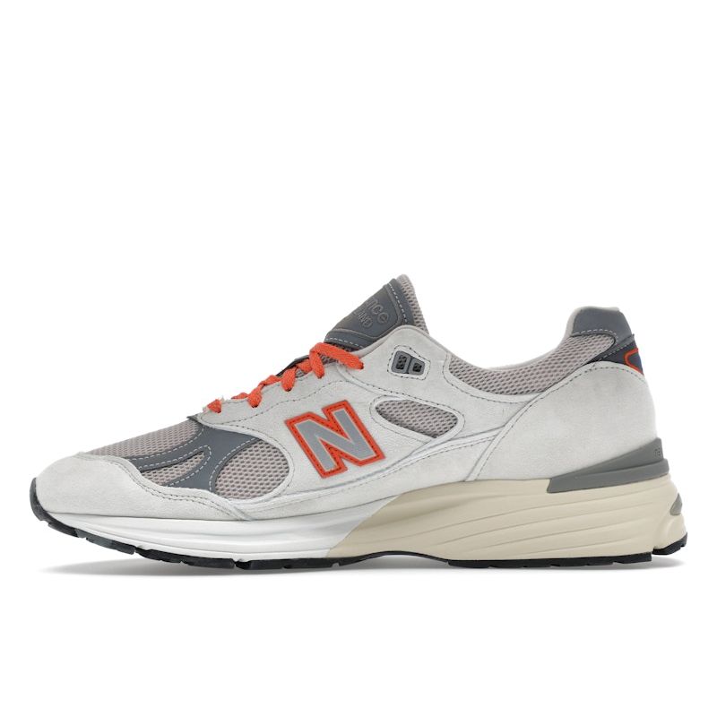 Kith X Madison Square Garden X New Balance 991v2 Made In England New York Knicks Unisex Sneakers White Antarctica Beige U991KT2