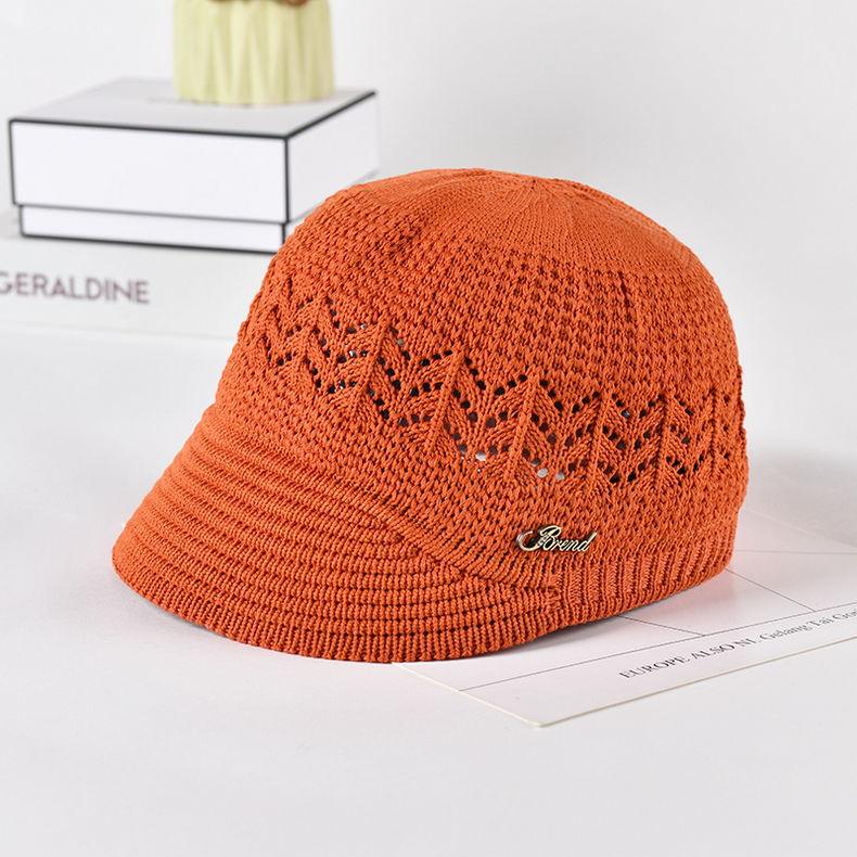 Summer New Style Versatile Fashionable Breathable Sunshade, Head Cover Women's Hat Ice Silk Duck Tongue Hat