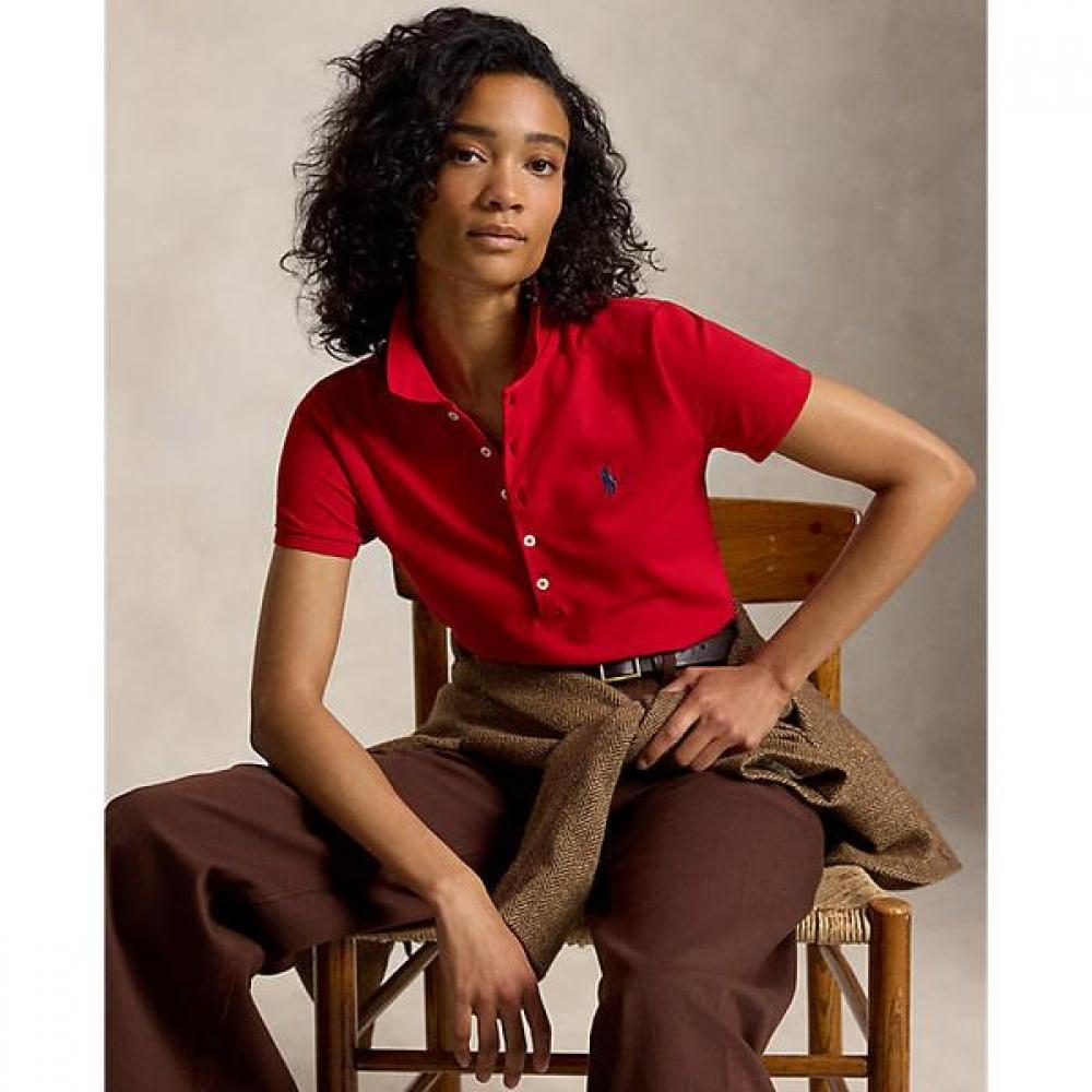 Polo Ralph Lauren Women S Slim Fit Stretch Polo Shirt Wmpokninb920304600 XS