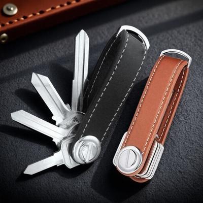 Fashionable Car Key Pouch Wallet Holder Organizer Multifunctional Folding Pocket Keychain Storage Case