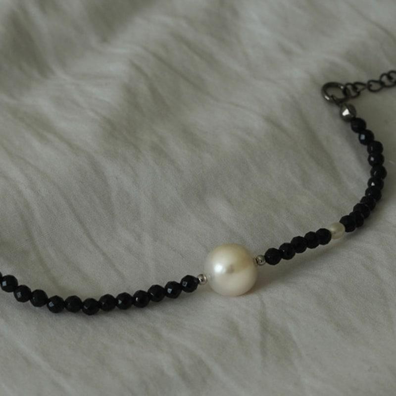 Rubati Onyx+Pearl (BRACELET.1)