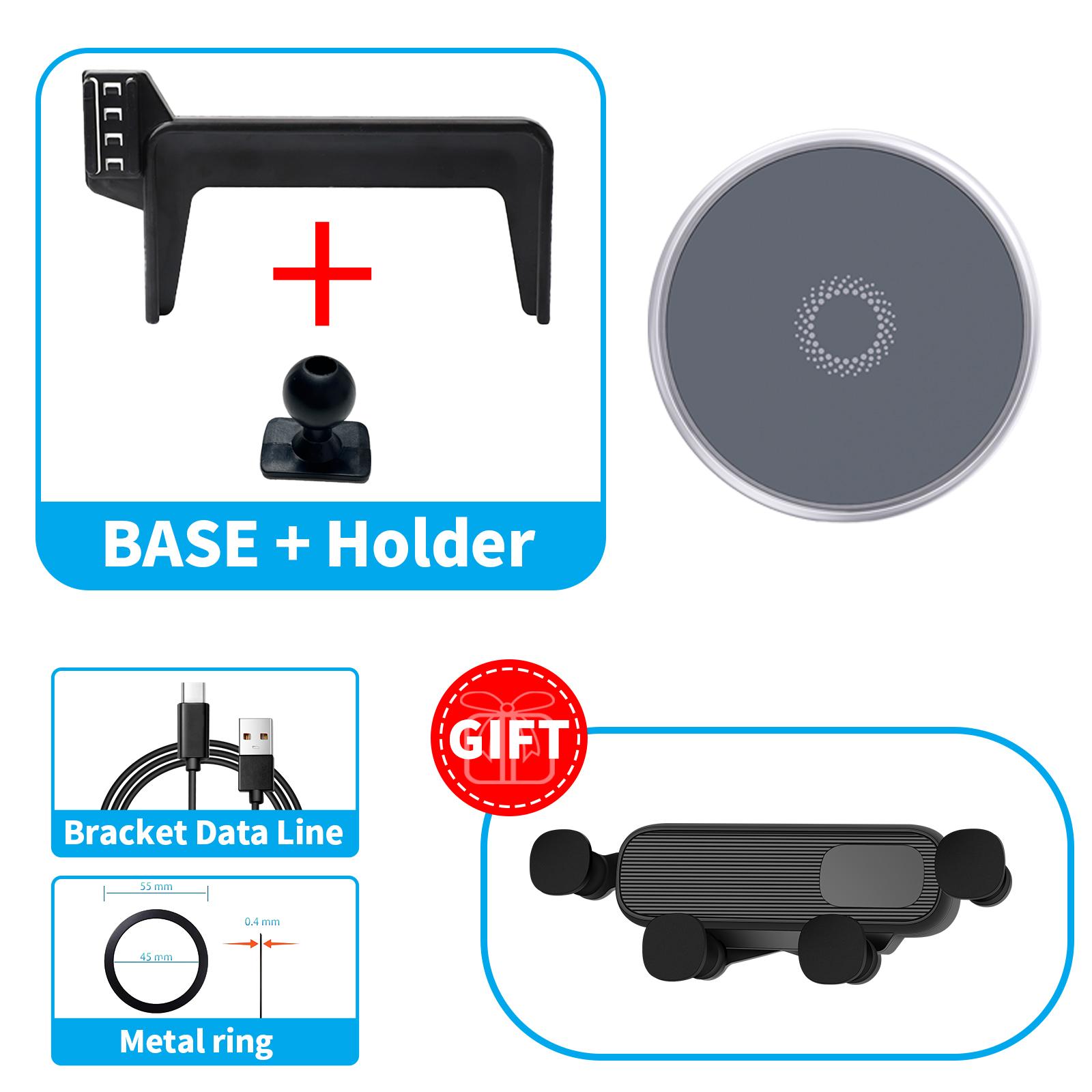 

Car Mobile Phone Holder for VOLVO EX30 2025 2025 2026 Charging Bracket Navigation Stand Auto Accessories