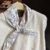 Keep several for yourself! Export island country quality! Cotton and linen Japanese and Korean square scarves, headbands, fresh literary silk scarves,
