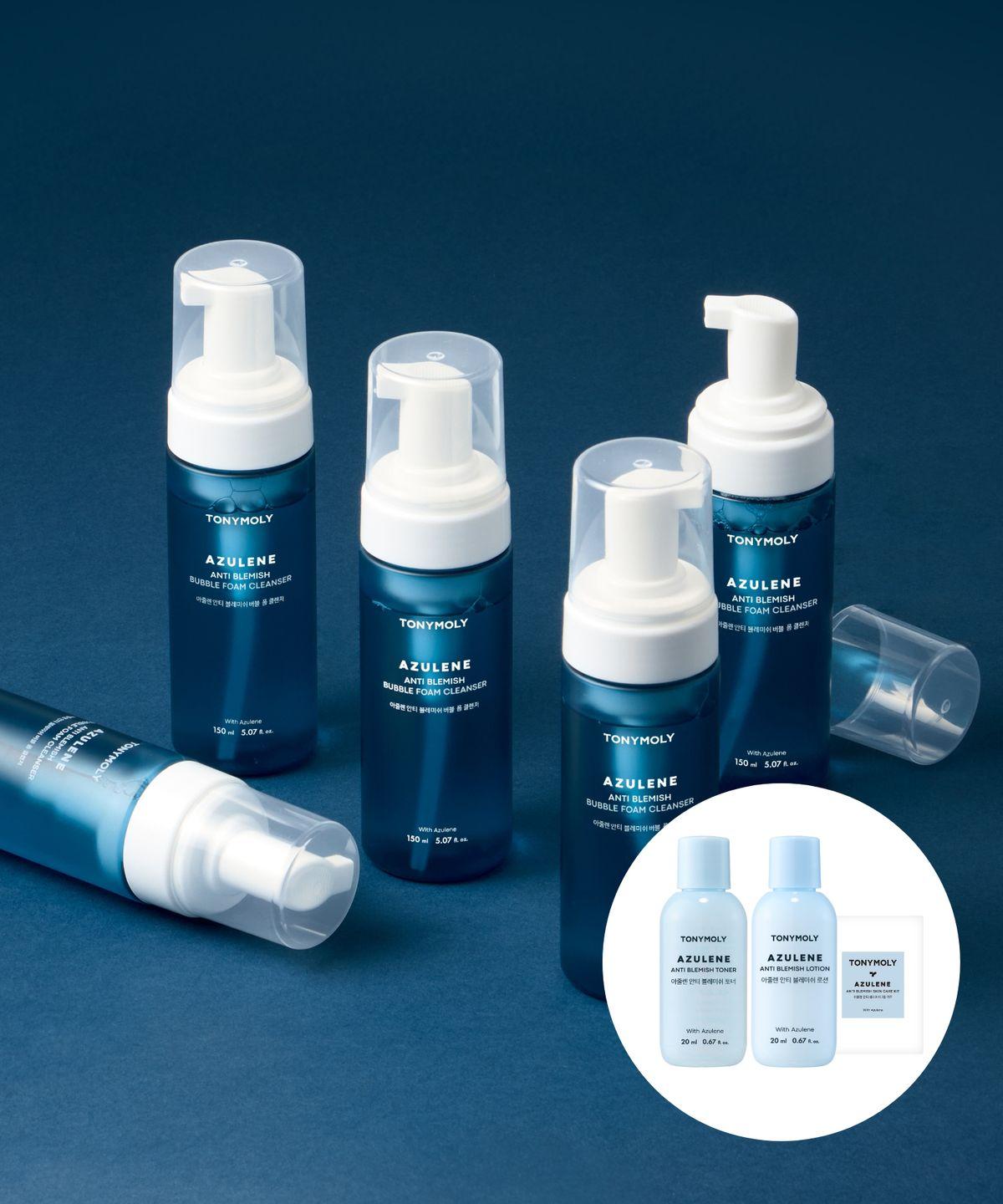 [2-pack] Azulene Anti-Blemish Bubble Foam Cleanser 150ml