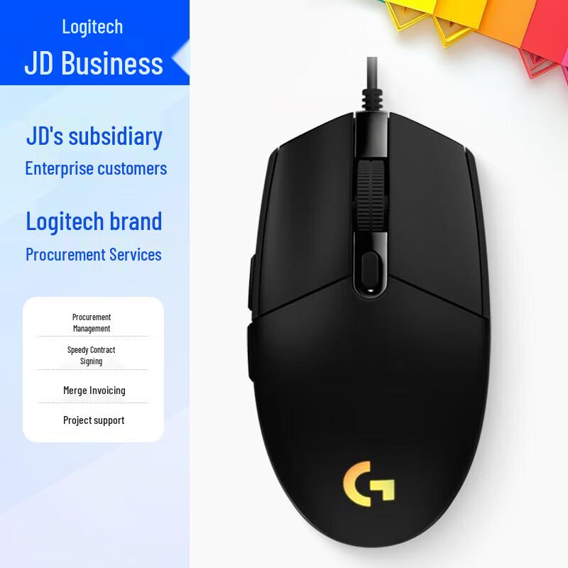 

Logitech G102 Gen 2 Wired Gaming Mouse, 5-Pack