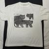 T-shirt Cocteau Twins z lat 90. Biała koszulka z krótkim rękawem Rzadki wzór koszulki